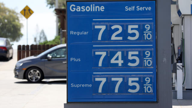 High gas prices in West Hollywood 